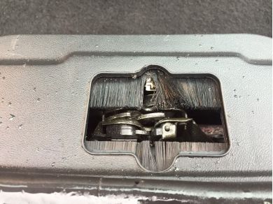 GM Pontiac Firebird Boot Lock mechanism And key Blade