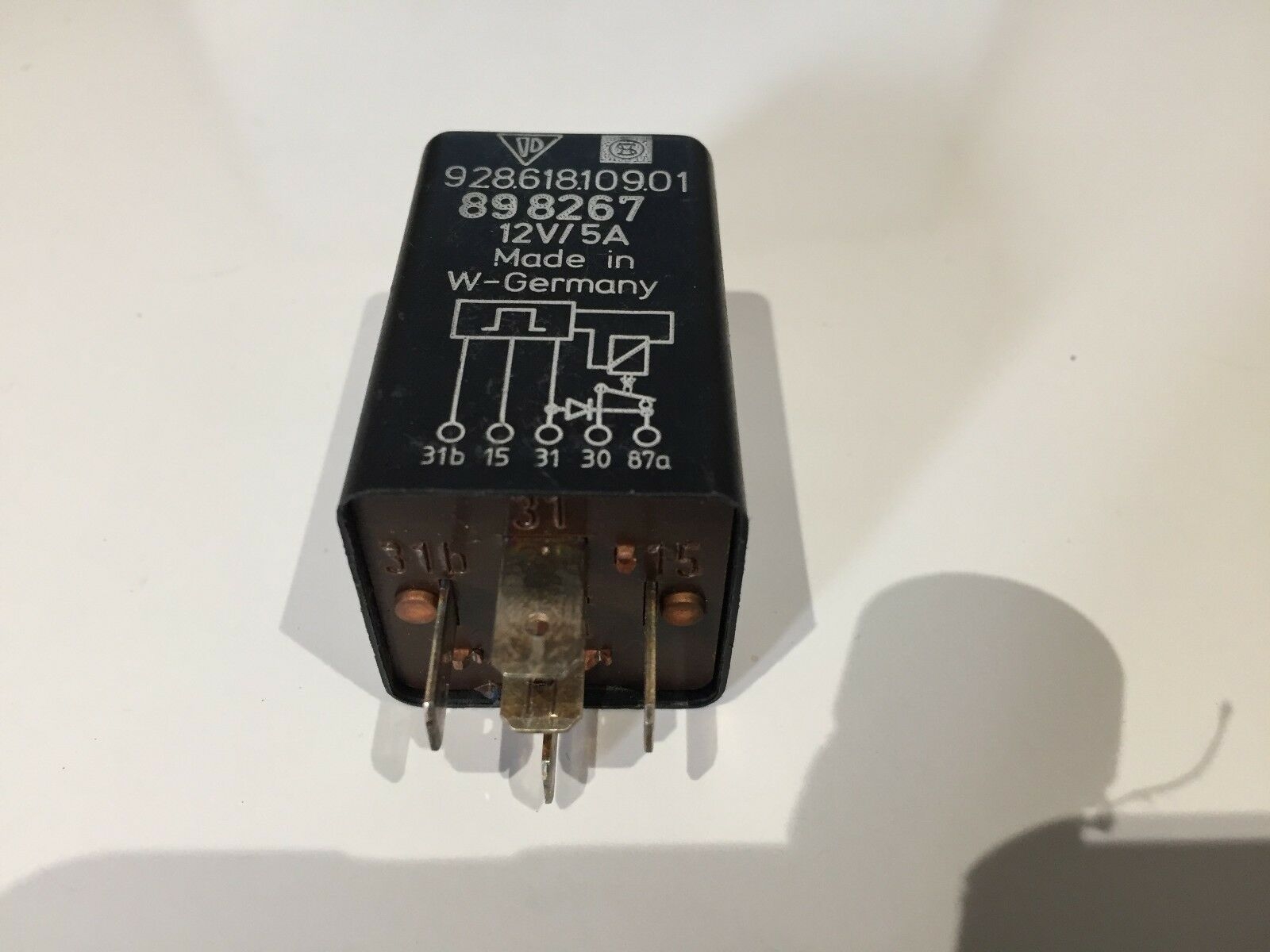 Porsche 928 Fuse/Relay Relay 928.618.109.01, Original OEM