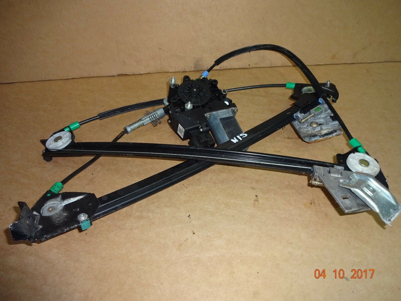 PORSCHE BOXSTER WINDOW MOTOR & MECHANISM PORSCHE LEFT WINDOW REGULATOR