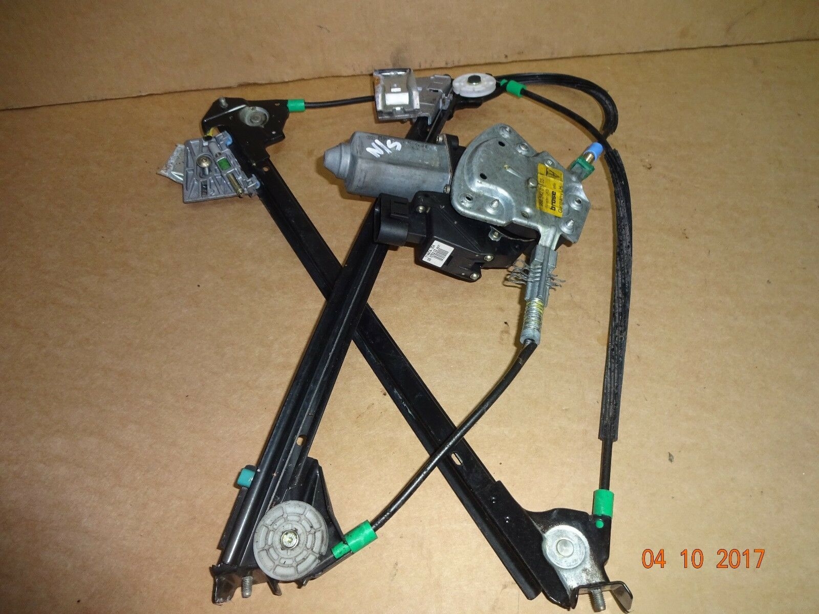 PORSCHE BOXSTER WINDOW MOTOR & MECHANISM PORSCHE LEFT WINDOW REGULATOR