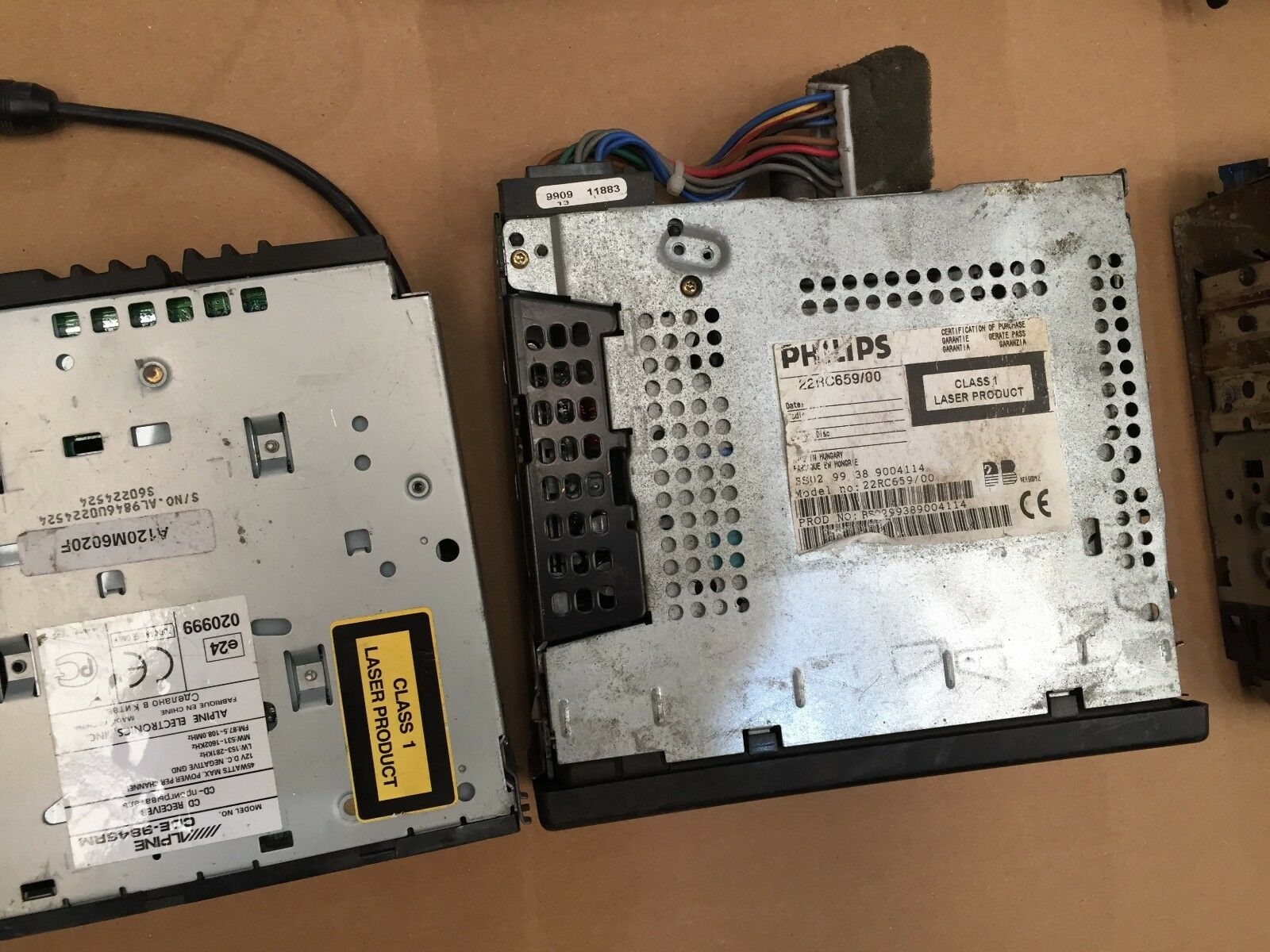 CAR RADIO SPARES JOB LOT OF CAR RADIO PARTS CAR CD PLAYER