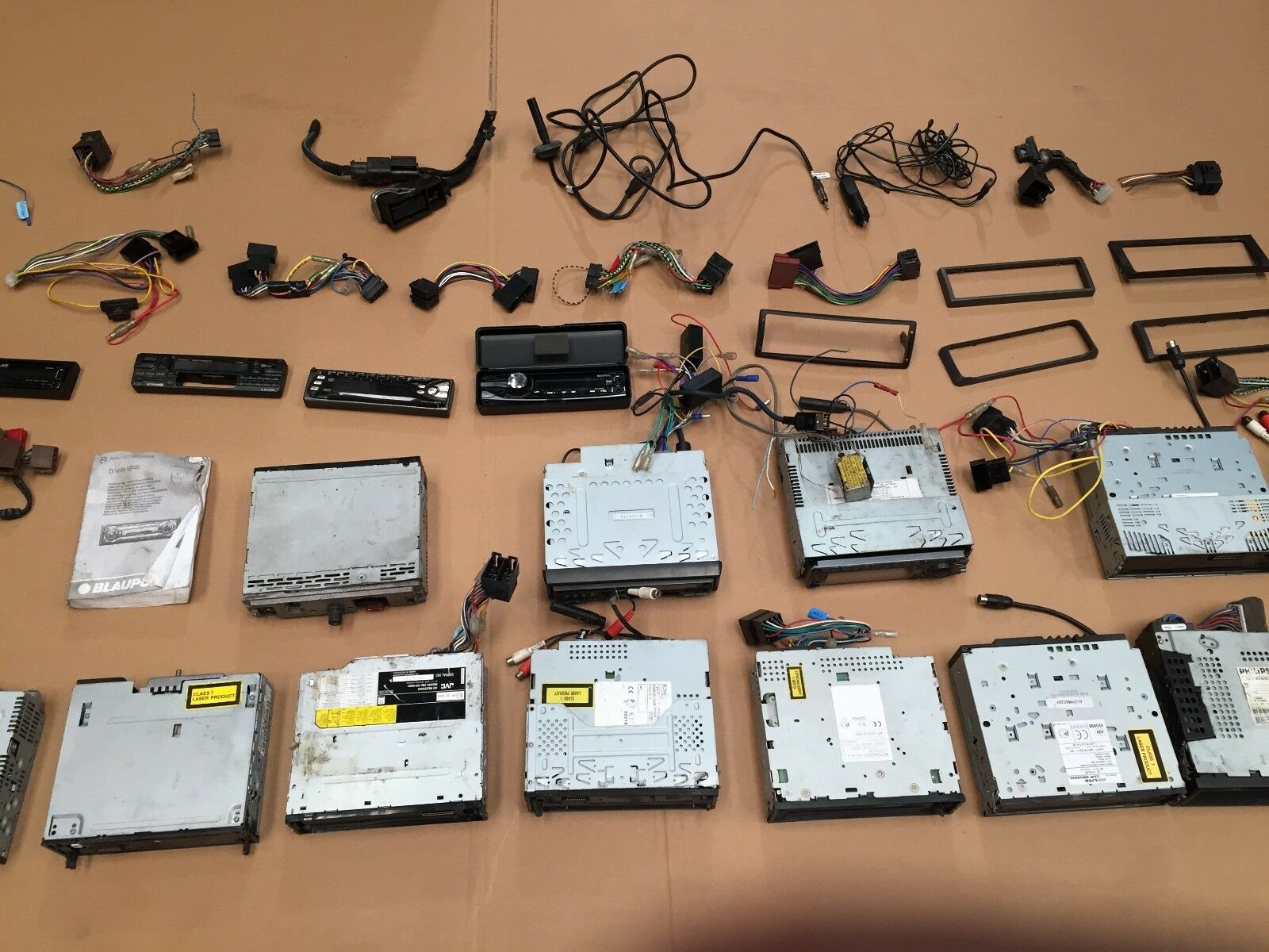 CAR RADIO SPARES JOB LOT OF CAR RADIO PARTS CAR CD PLAYER