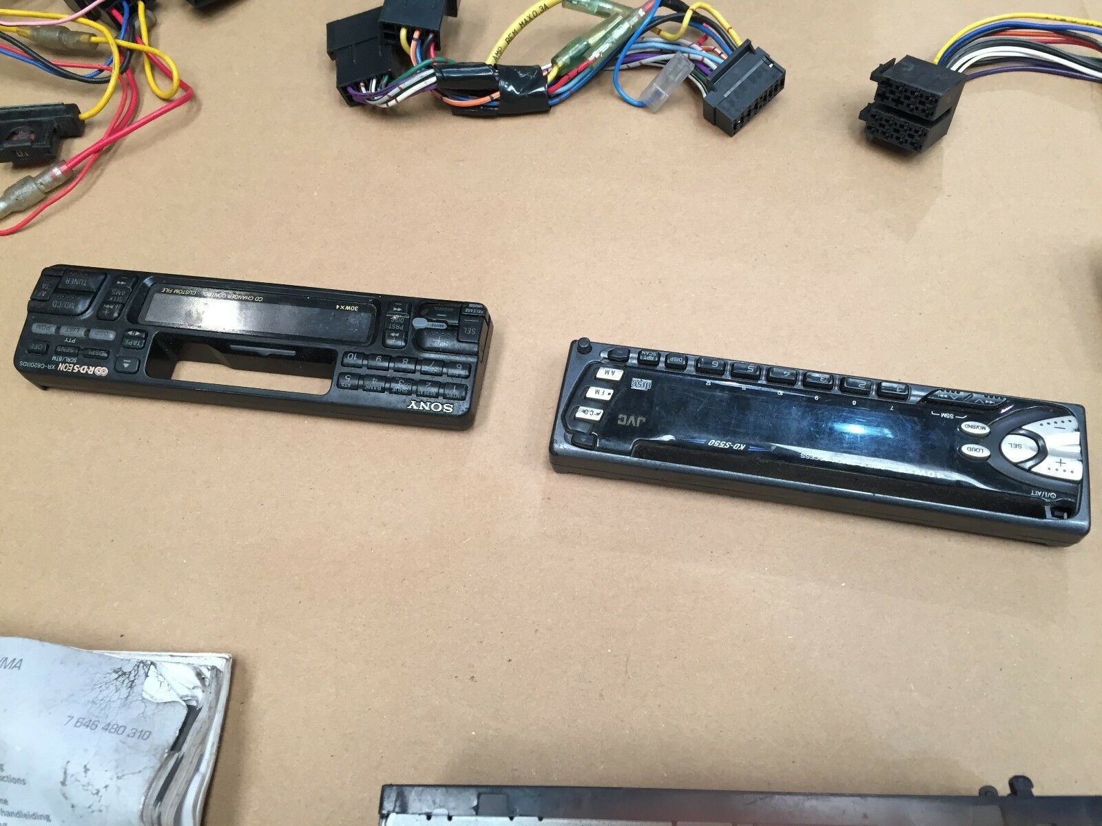 CAR RADIO SPARES JOB LOT OF CAR RADIO PARTS CAR CD PLAYER