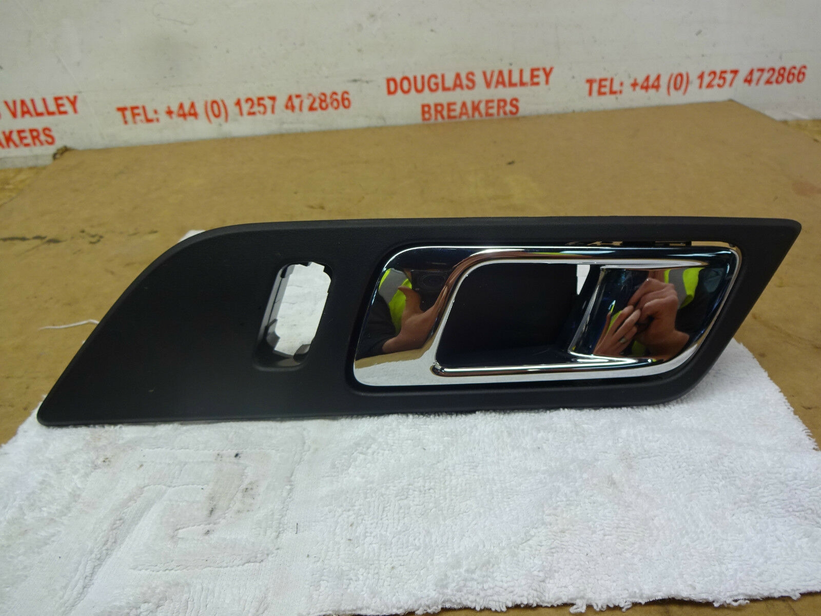 2016 Ford Mustang Right Hand Interior Door Pull Mustang S550 Chrome Handle