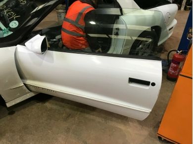 GM 1993-2002 Firebird Formula Trans Am drivers door white