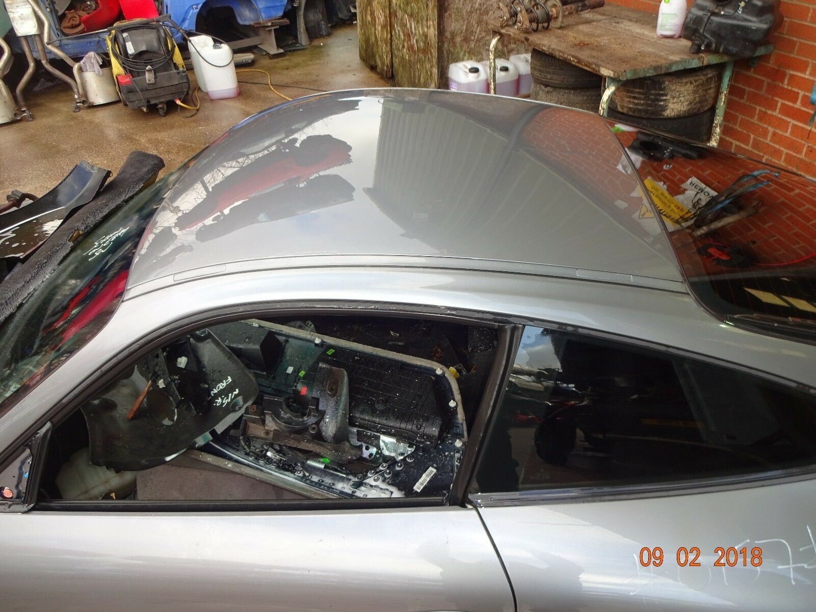 PORSCHE 996 ROOF 996 COUPE ROOF 996 GT3 ROOF PANEL 996 SUNROOF DELETE PANEL