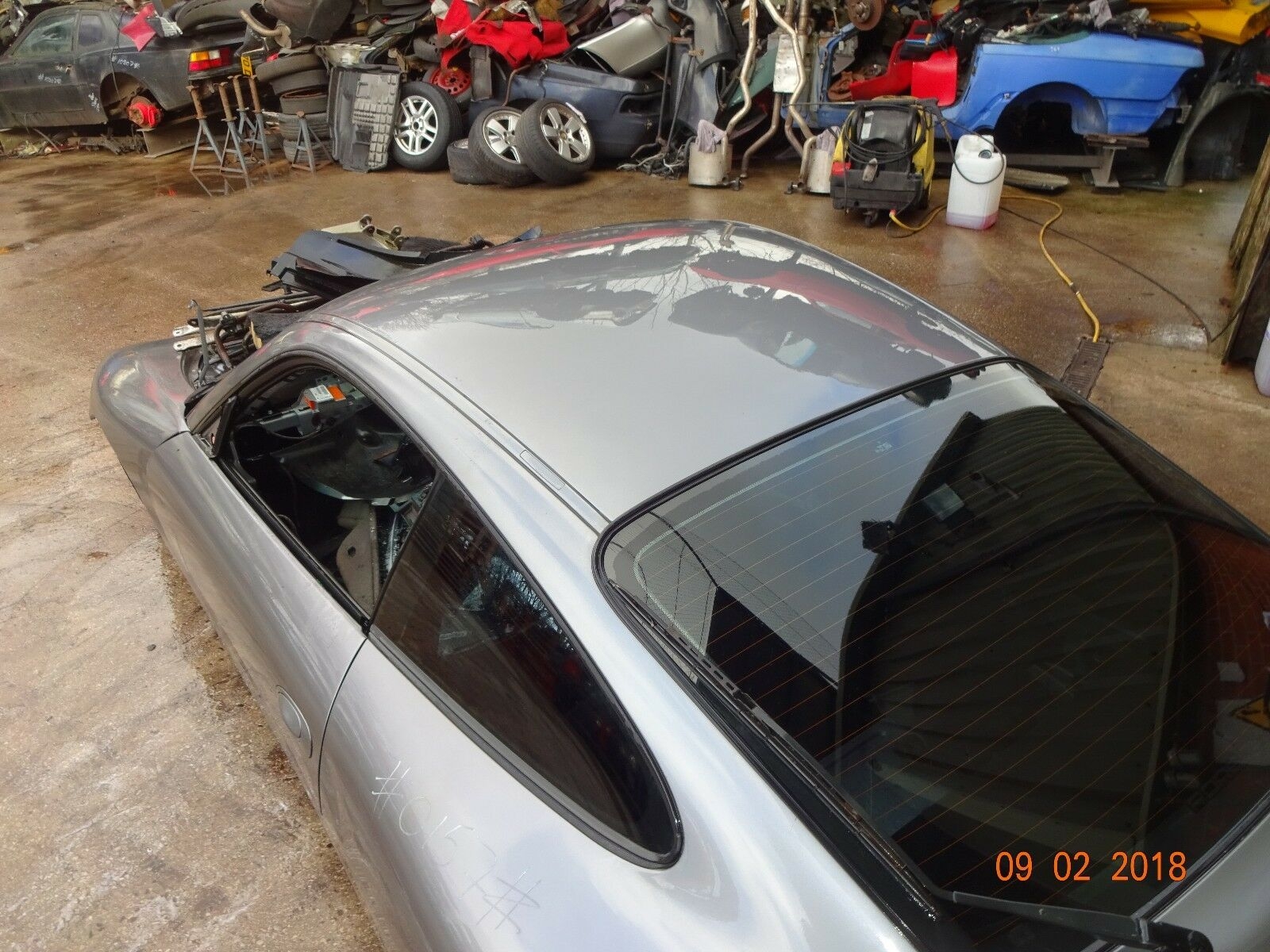 PORSCHE 996 ROOF 996 COUPE ROOF 996 GT3 ROOF PANEL 996 SUNROOF DELETE PANEL