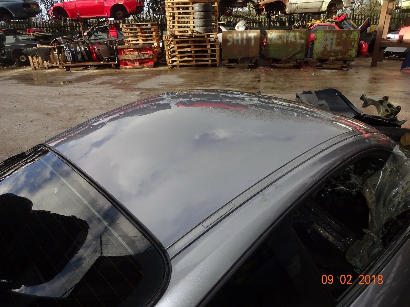 PORSCHE 996 ROOF 996 COUPE ROOF 996 GT3 ROOF PANEL 996 SUNROOF DELETE PANEL