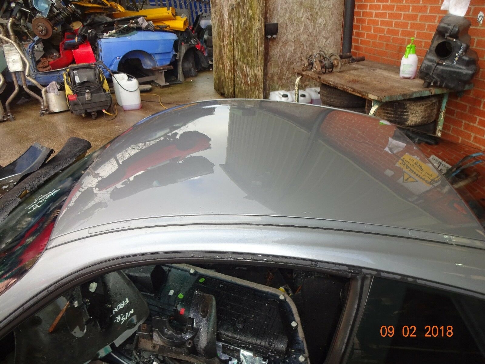 PORSCHE 996 ROOF 996 COUPE ROOF 996 GT3 ROOF PANEL 996 SUNROOF DELETE PANEL