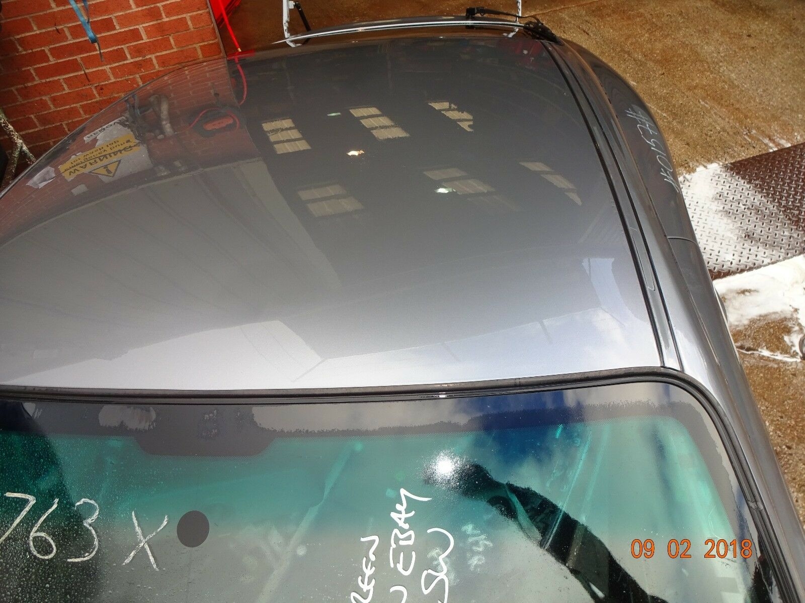 PORSCHE 996 ROOF 996 COUPE ROOF 996 GT3 ROOF PANEL 996 SUNROOF DELETE PANEL